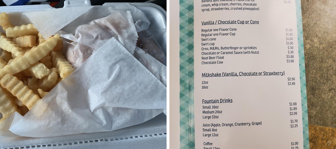 Sweet E's Place Menu