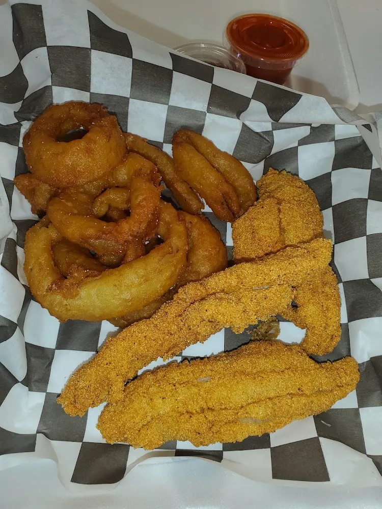 Fish and Onion Rings