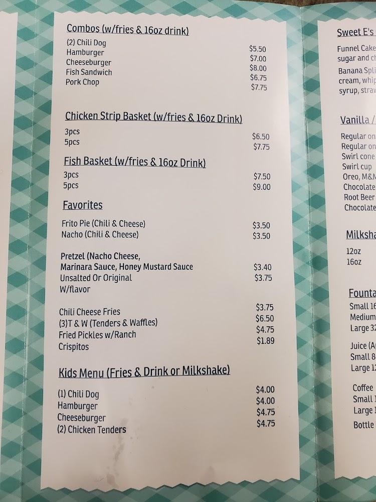 Sweet E's Place Menu image 1